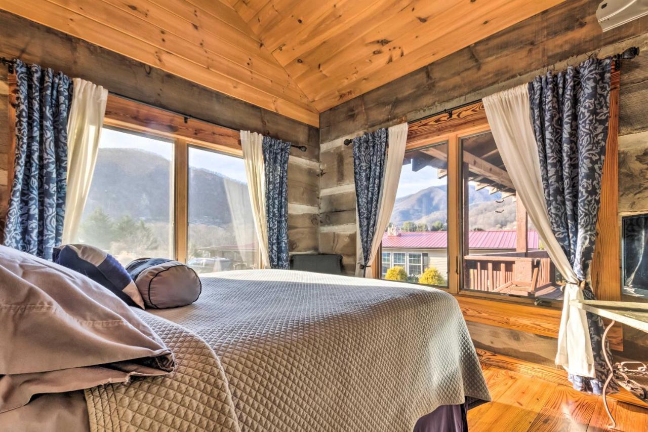 The Cabin At Marys Place With Deck And Mtn Views! Vila Maggie Valley Exterior foto